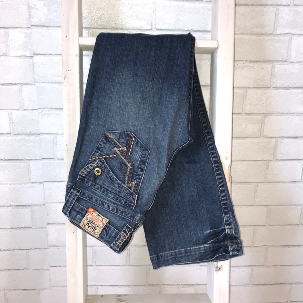 Lucky Brand Dungarees Meggie Fairfield Flare Jeans